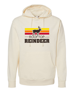 Hooded Sweatshirt - Stripe Logo