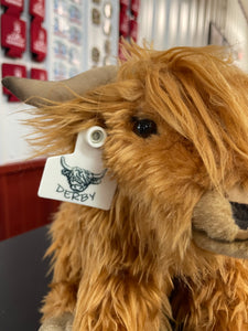 Derby Plush Highland Cow