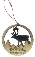 Load image into Gallery viewer, 2023 Rooftop Landing Reindeer Farm Ornaments
