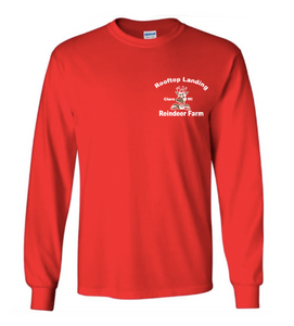 Adult Long Sleeve T-Shirt - Red Logo