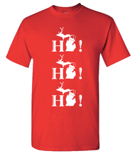 Load image into Gallery viewer, Adult T-Shirt - Ho!Ho! Ho!
