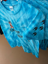 Load image into Gallery viewer, Kids Shirt - Blue Tie Dyed
