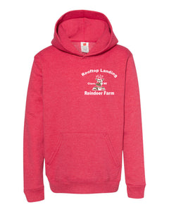 Kids Sweatshirt - Heather Red Logo